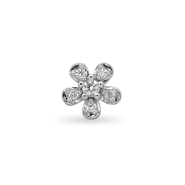 Tanishq 18KT Diamond Nose Pin for Women 