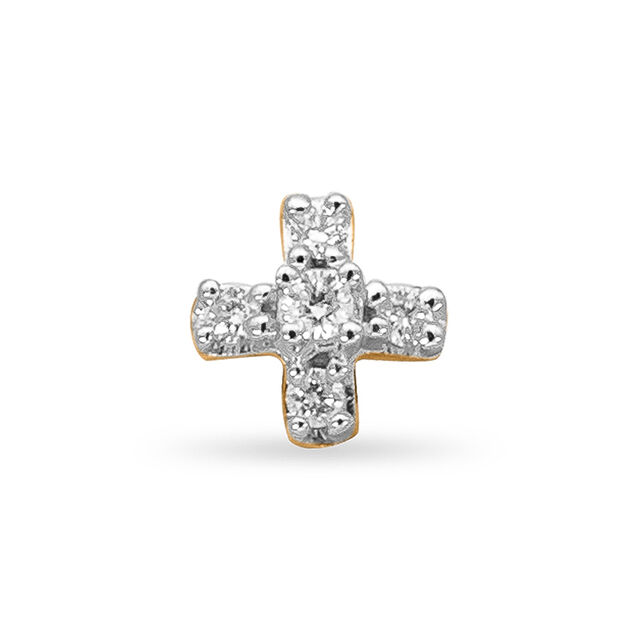 Tanishq 18KT Diamond Nose Pin for Women 