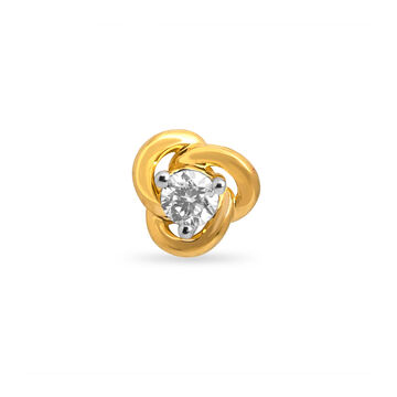 Tanishq 18KT Diamond Nose Pin for Women