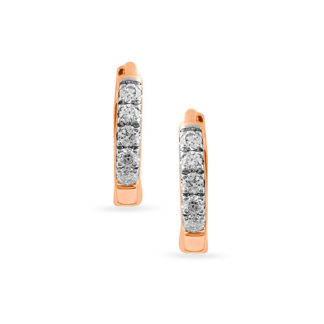 Tanishq 18KT Diamond Nose Pin for Women 