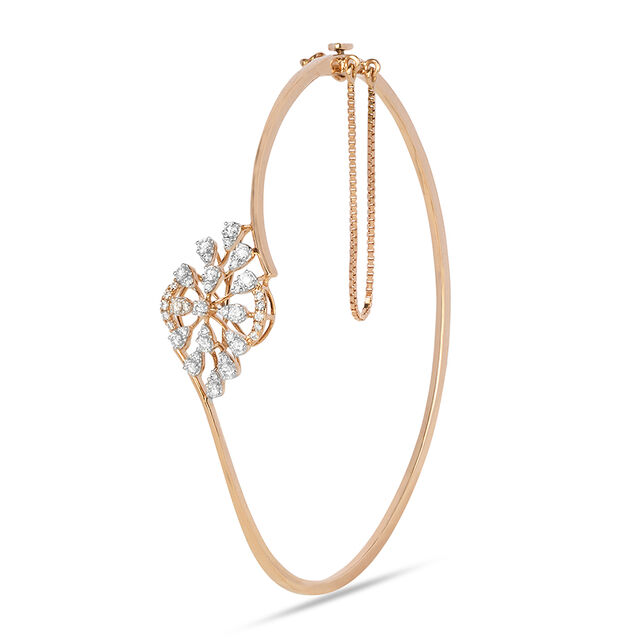 Tanishq 18KT Diamond Bangle for Women 2