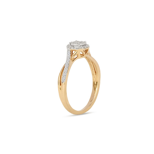 Tanishq 18KT Diamond Finger Ring for Women 2