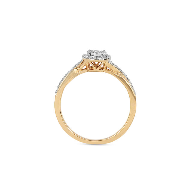 Tanishq 18KT Diamond Finger Ring for Women 4