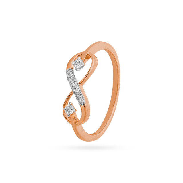 Tanishq 18KT Diamond Finger Ring