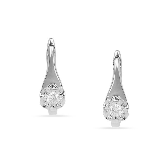 Tanishq 18KT Diamond Earrings for Women 