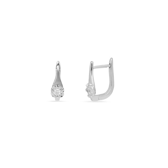 Tanishq 18KT Diamond Earrings for Women 2