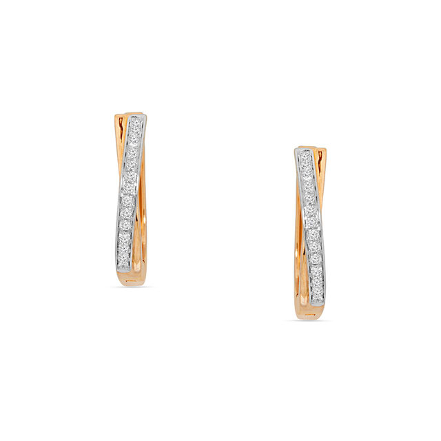 Tanishq 18KT Diamond Earrings for Women 