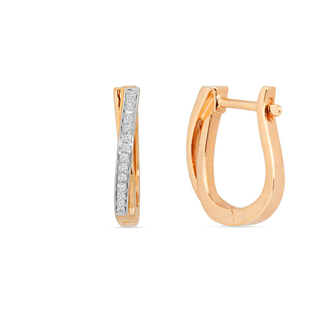 Tanishq 18KT Diamond Earrings for Women 2