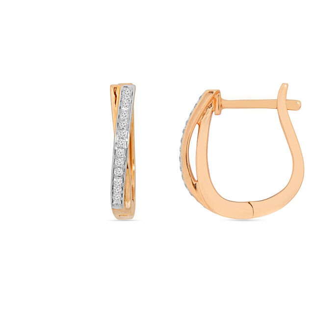 Tanishq 18KT Diamond Earrings for Women 3