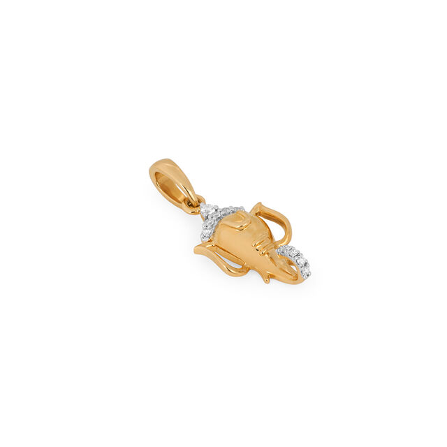 Tanishq 18KT Diamond Pendant for Women 4