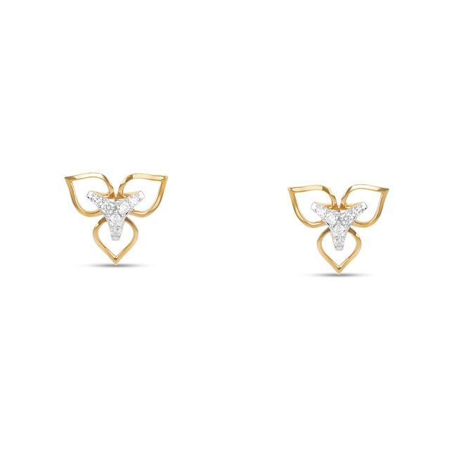 Tanishq 18KT Diamond Earrings for Women 