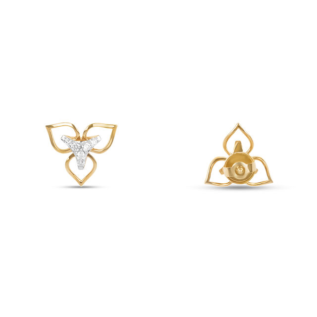 Tanishq 18KT Diamond Earrings for Women 3