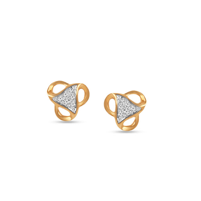 Tanishq 18KT Diamond Earrings for Women 