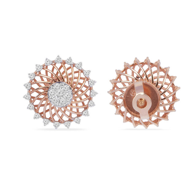 Tanishq 18KT Diamond Earrings for Women 5