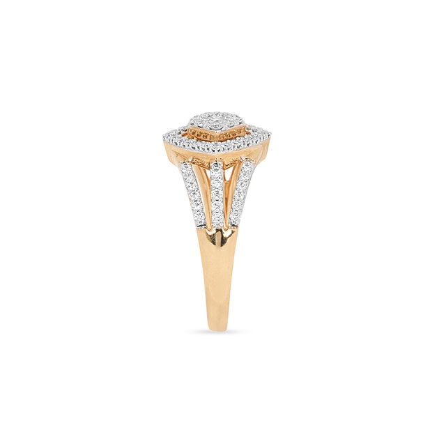 Tanishq 18KT Diamond Finger Ring for Women 4