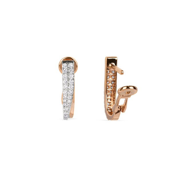 Tanishq 18KT Diamond Earrings for Women 3