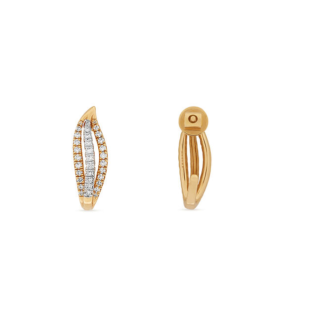 Tanishq 18KT Diamond Earrings for Women 4