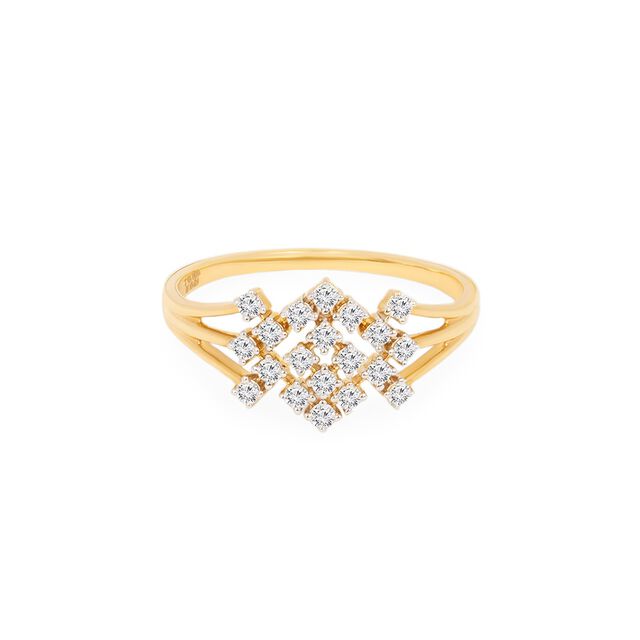 Tanishq 18KT Diamond Finger Ring for Women 