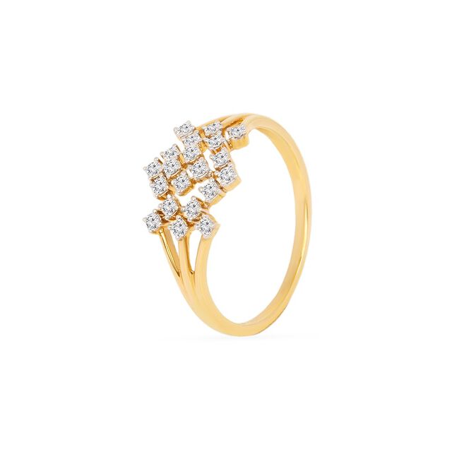 Tanishq 18KT Diamond Finger Ring for Women 2