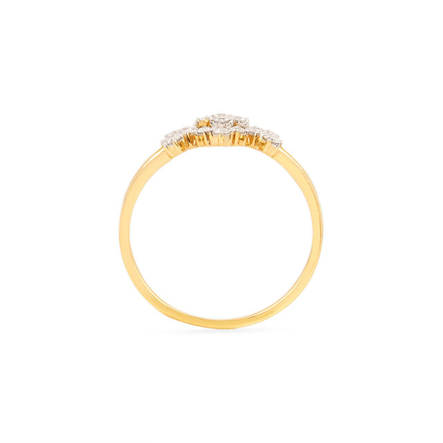 Tanishq 18KT Diamond Finger Ring for Women 4