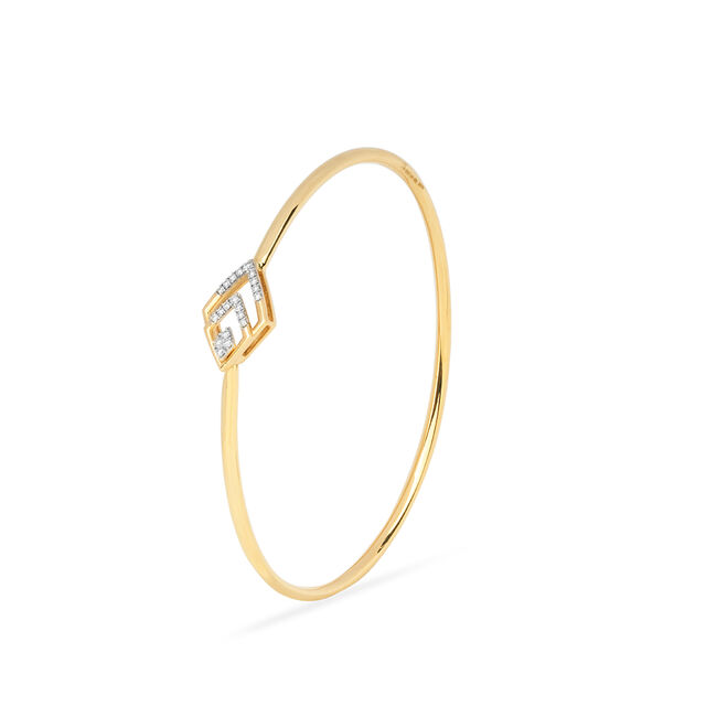 Tanishq 18KT Diamond Bangle for Women 3