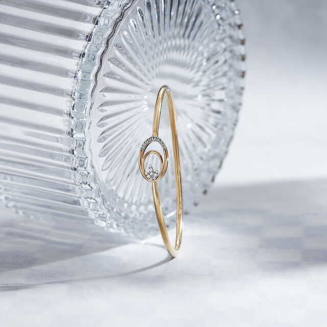 Tanishq 18KT Diamond Bangle 