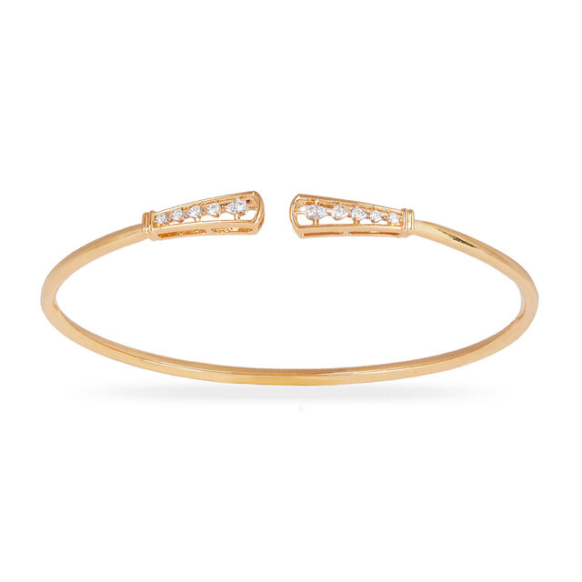 Tanishq 18KT Diamond Bangle for Women 2