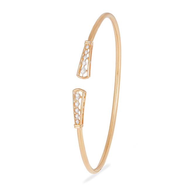 Tanishq 18KT Diamond Bangle for Women 3