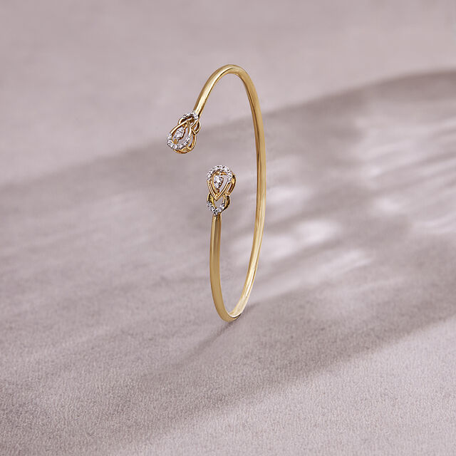 Tanishq 18KT Diamond Bangle for Women 