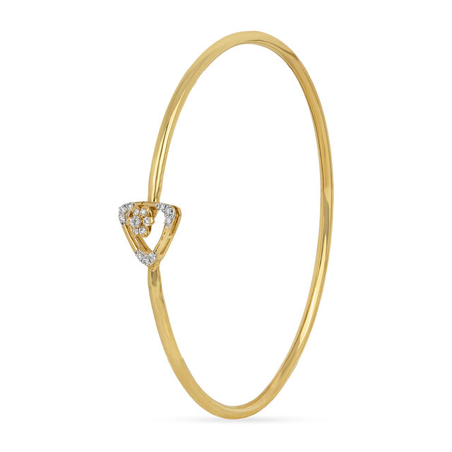 Tanishq 18KT Diamond Bangle for Women 2