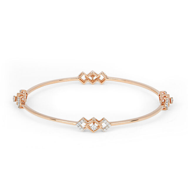 Tanishq 18KT Diamond Bangle for Women 2