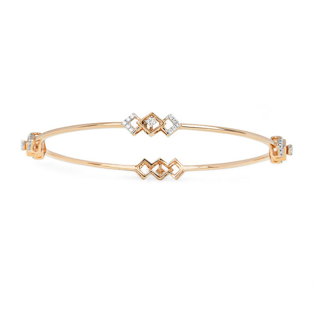 Tanishq 18KT Diamond Bangle for Women 3