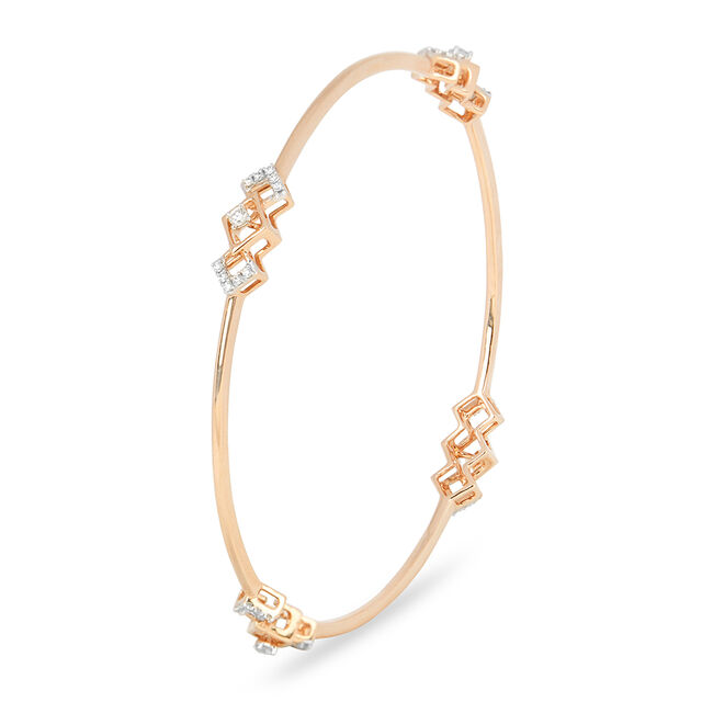 Tanishq 18KT Diamond Bangle for Women 4