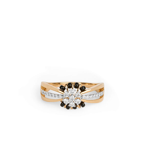 Tanishq 18KT Diamond Finger Ring for Women 