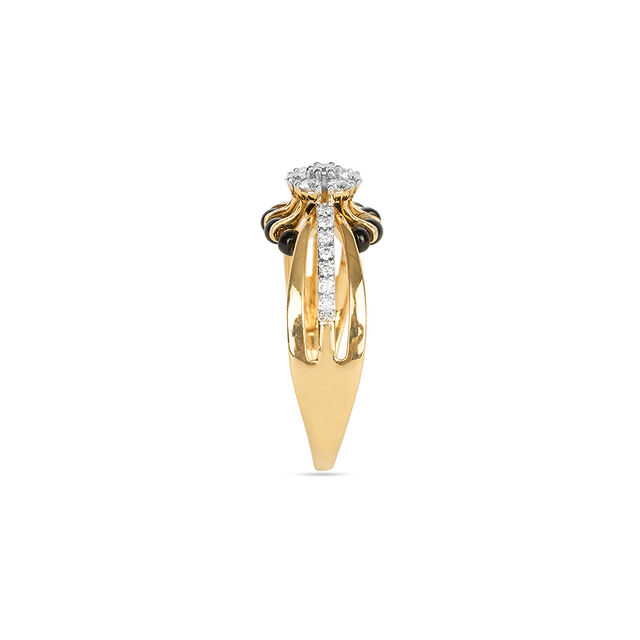 Tanishq 18KT Diamond Finger Ring for Women 4