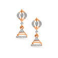 Tanishq 18 Karat Diamond Earrings for Women 