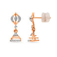 Tanishq 18 Karat Diamond Earrings for Women 2