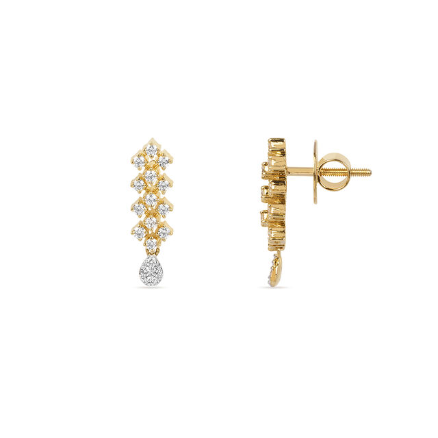 Dreamlike Sophistication Diamond Drop Earrings 2