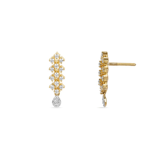 Dreamlike Sophistication Diamond Drop Earrings 4