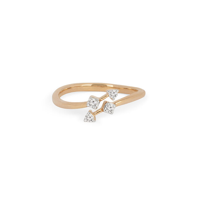 Bliss Diamond Finger Ring 
