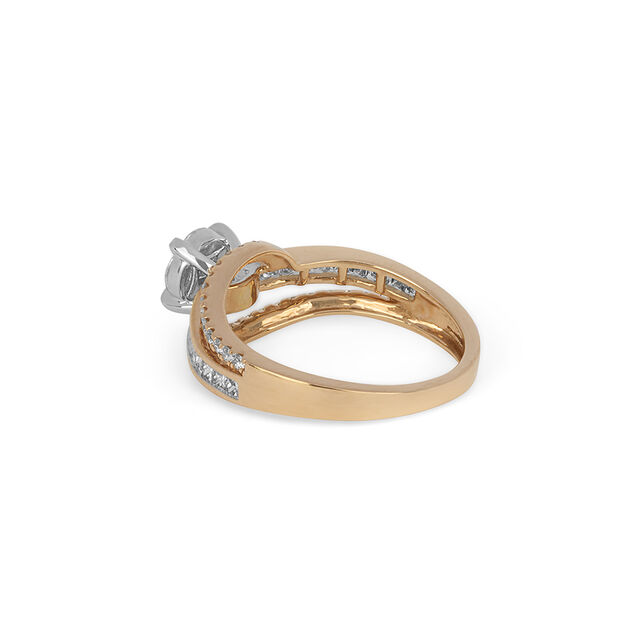 Tanishq 18KT Diamond Finger Ring for Women 4