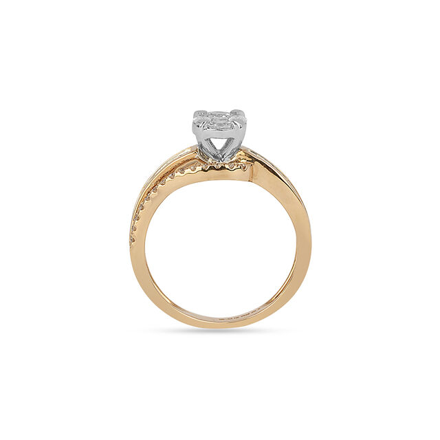 Tanishq 18KT Diamond Finger Ring for Women 5