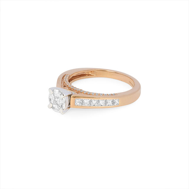 Tanishq 18KT Diamond Finger Ring for Women 2
