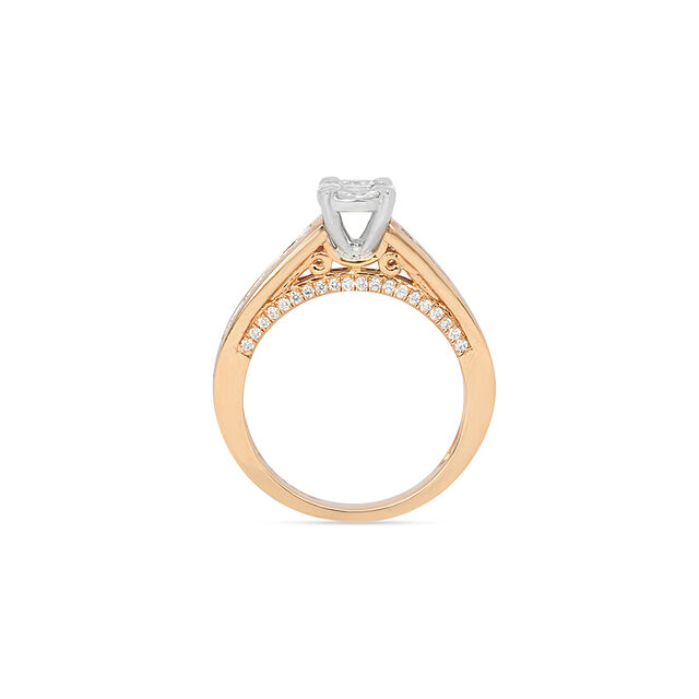 Tanishq 18KT Diamond Finger Ring for Women 3