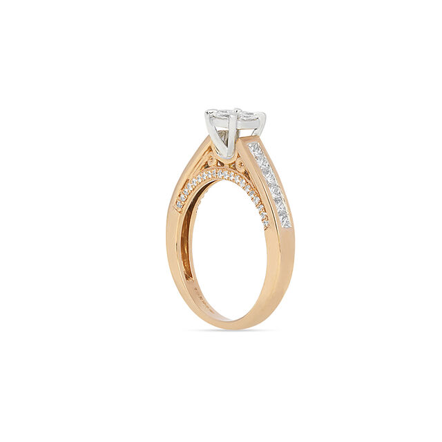 Tanishq 18KT Diamond Finger Ring for Women 4