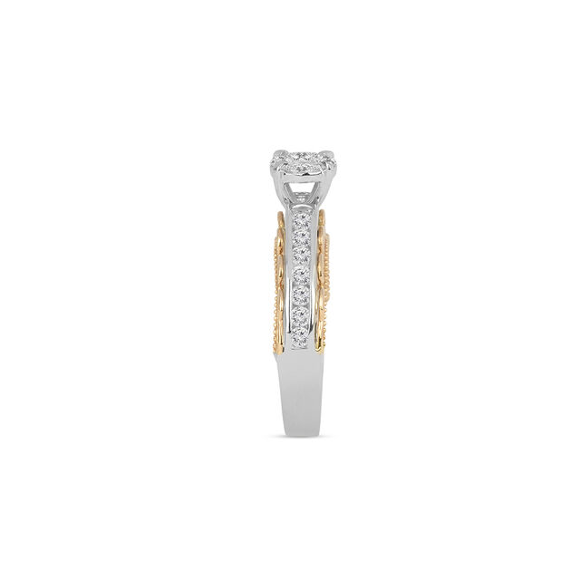 Tanishq 18KT Diamond Finger Ring for Women 3