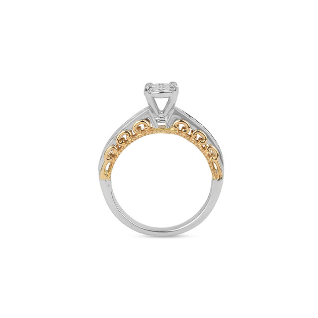 Tanishq 18KT Diamond Finger Ring for Women 4