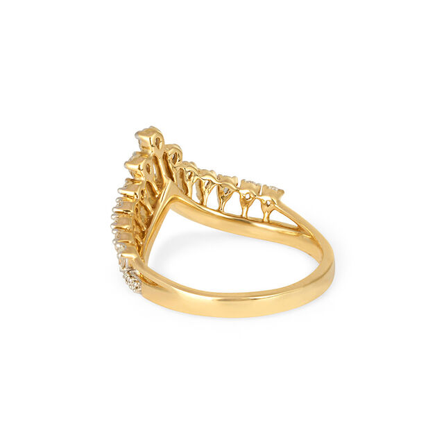 Tanishq 18KT Diamond Finger Ring for Women 5