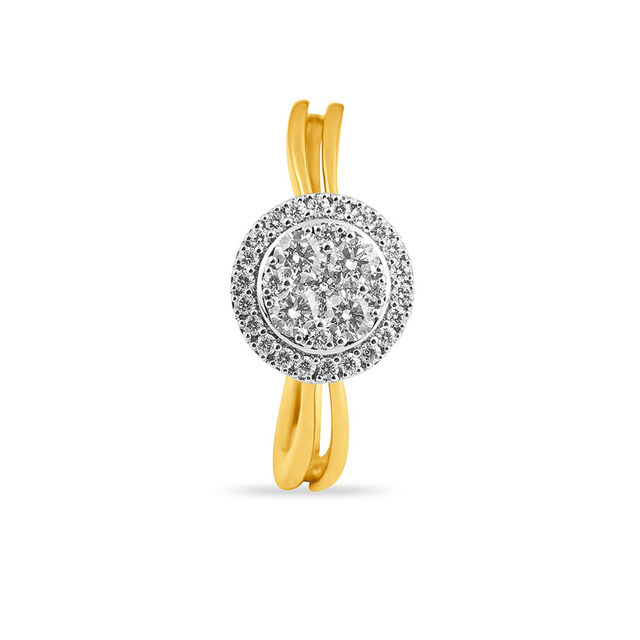 Tanishq 18KT Diamond Finger Ring for Women