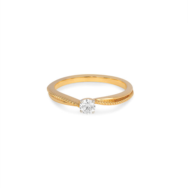 Tanishq 18KT Diamond Finger Ring for Women 
